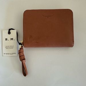 R.M. Williams Brown Leather Unisex Wallet